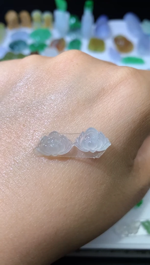 未镶嵌定制翡翠毛货