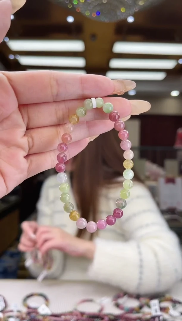 【闪购商品】碧玺/未镶嵌6mm+碧玺单圈多样性发货15