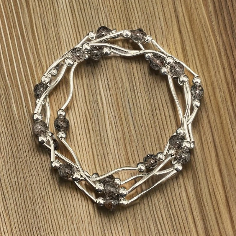 坠链均925银 民族风多串多宝DIY手链项链双用 SL00479