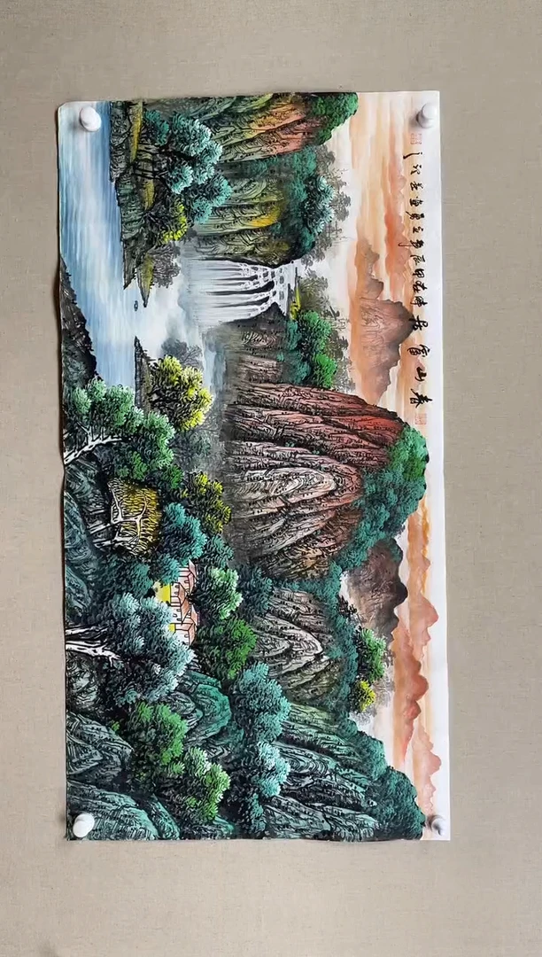 国画138*68 吴立勇吴立勇吴立勇吴立勇