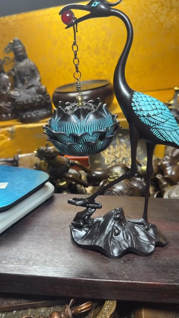 铜器摆件收收藏藏