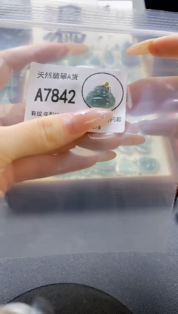 吊坠(赠链)未镶嵌翡翠天然翡翠A货