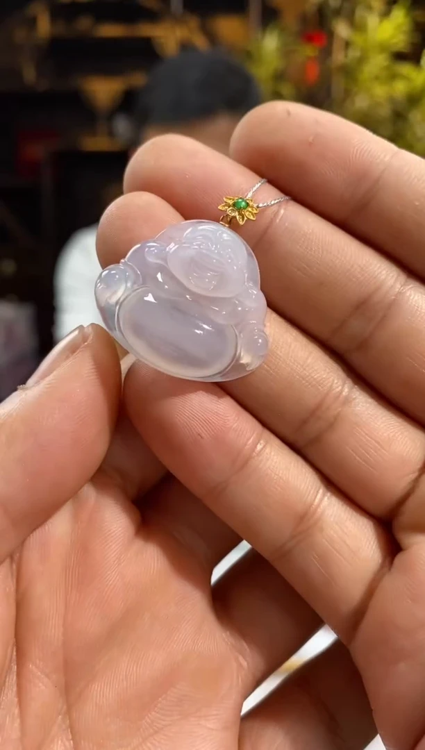 翡翠未镶嵌颈饰720021天然翡翠