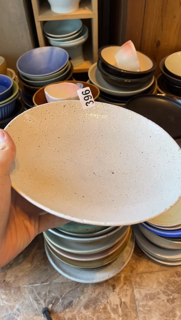 【闪购商品】瓷片396   粉引菜盘1个