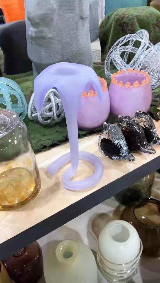 彤****r慕忆家手作琉璃花瓶微瑕