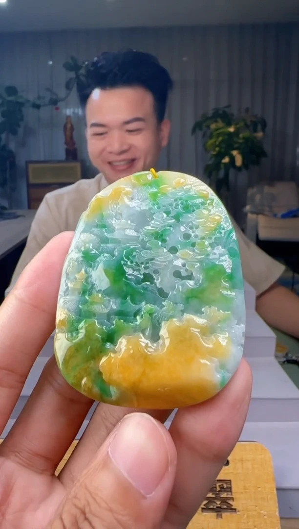 颈饰未镶嵌翡翠AR@@960Q3J22305