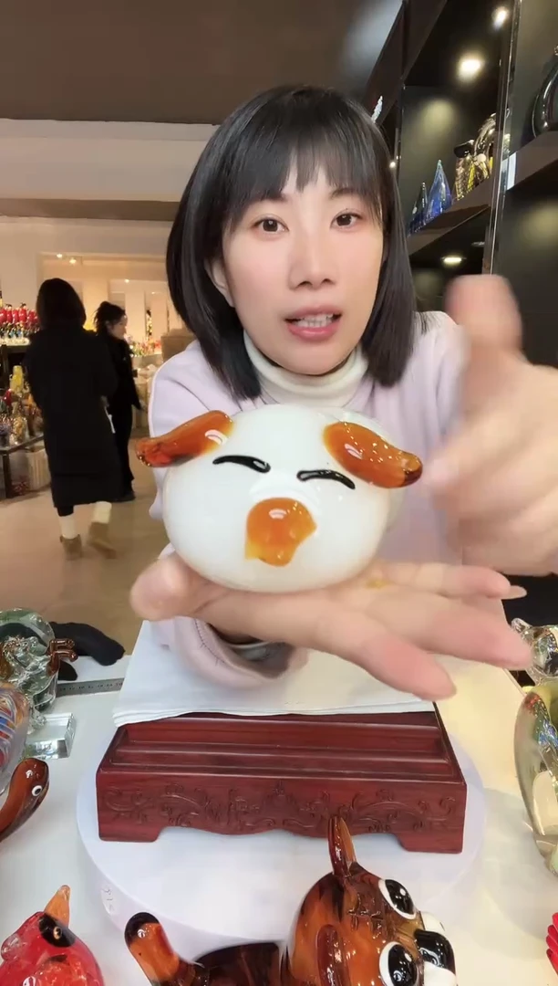 【闪购商品】茶盏琉璃摆件家居摆件