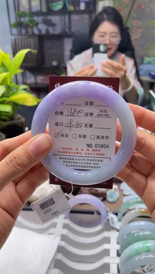 未镶嵌手镯翡翠1804****