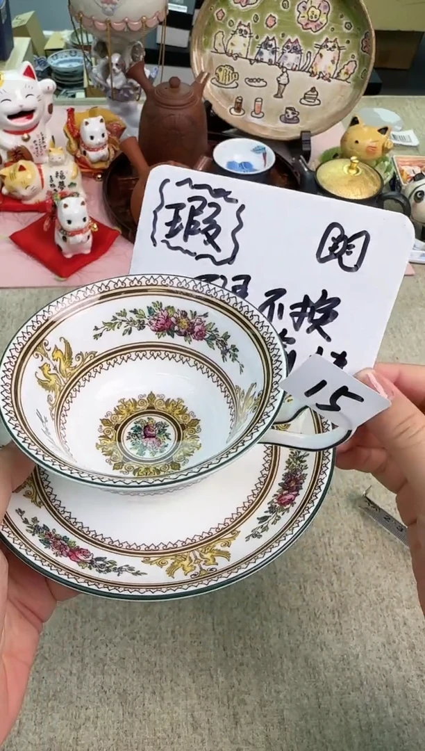瓷片辰辰的瓷器好看到爆