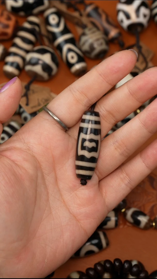 未镶嵌天珠玛瑙/玉髓啊*天珠