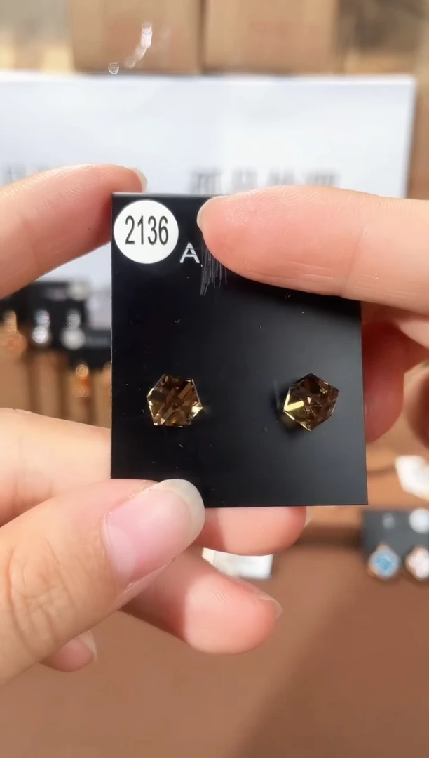合金925银锆石豆2136