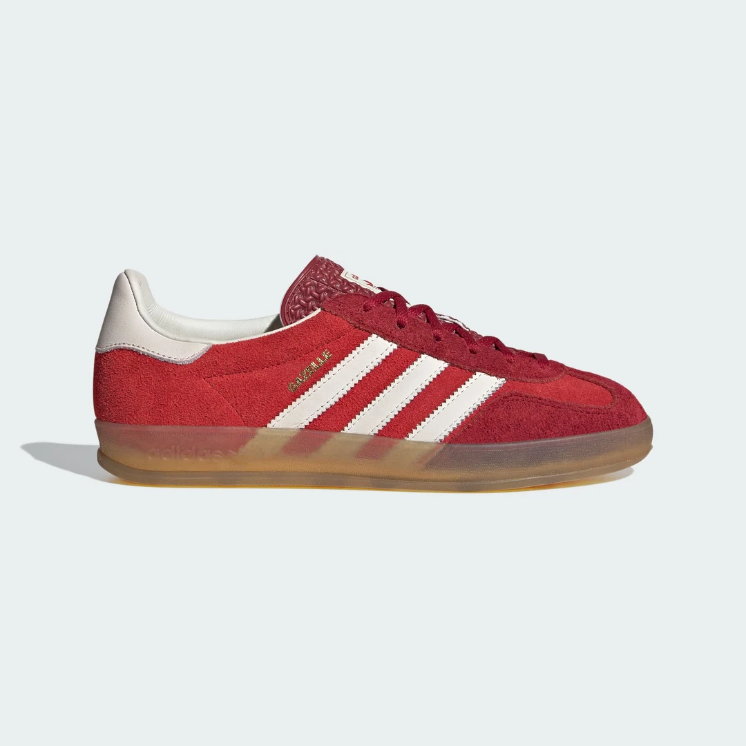 adidas GAZELLE INDOOR SHOES 经典运动板鞋德训鞋「T头鞋」IE1051