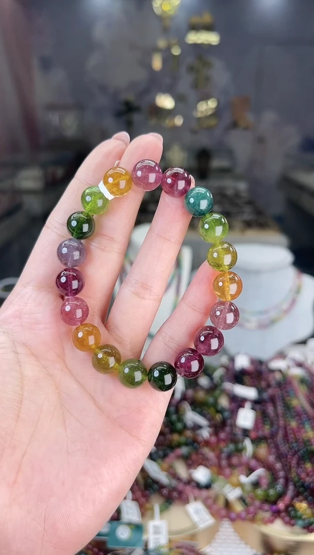 【闪购商品】碧玺/未镶嵌10mm+碧玺单圈多样性发货