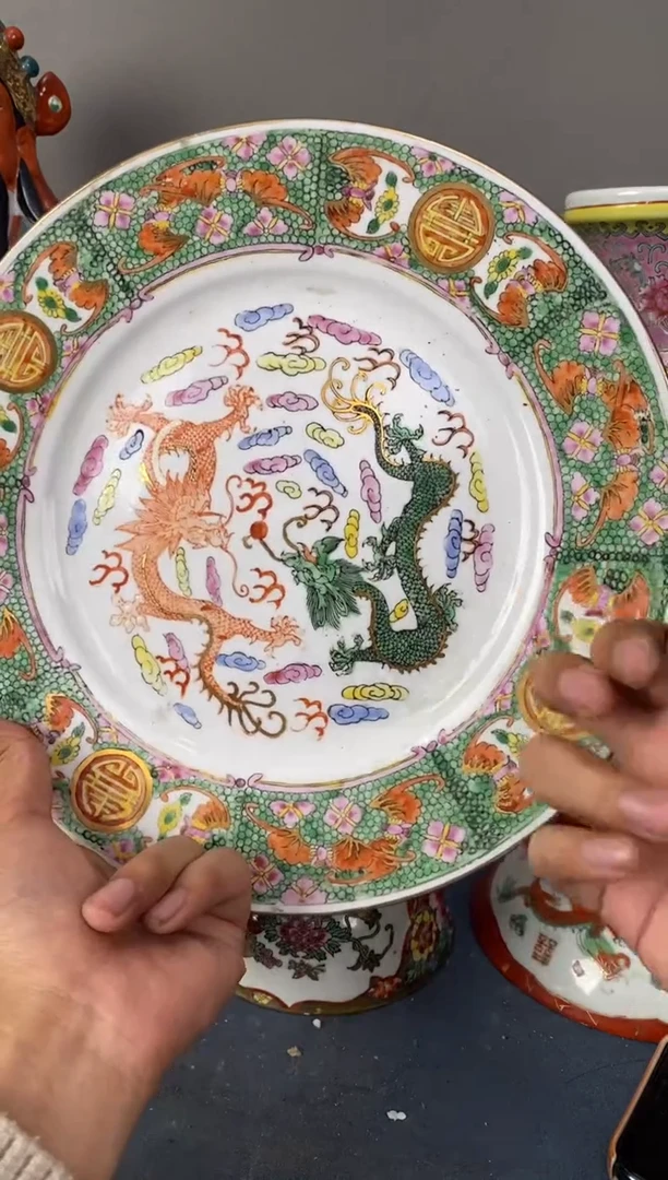 摆件陶567老厂瓷微瑕慎拍（已开价）