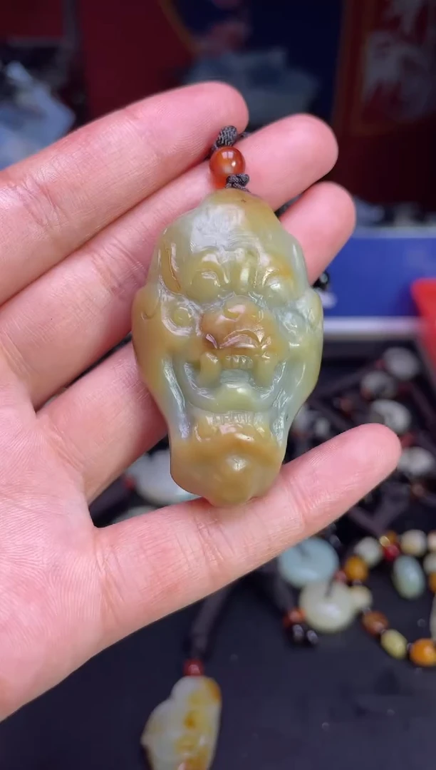 颈饰未镶嵌和田玉123