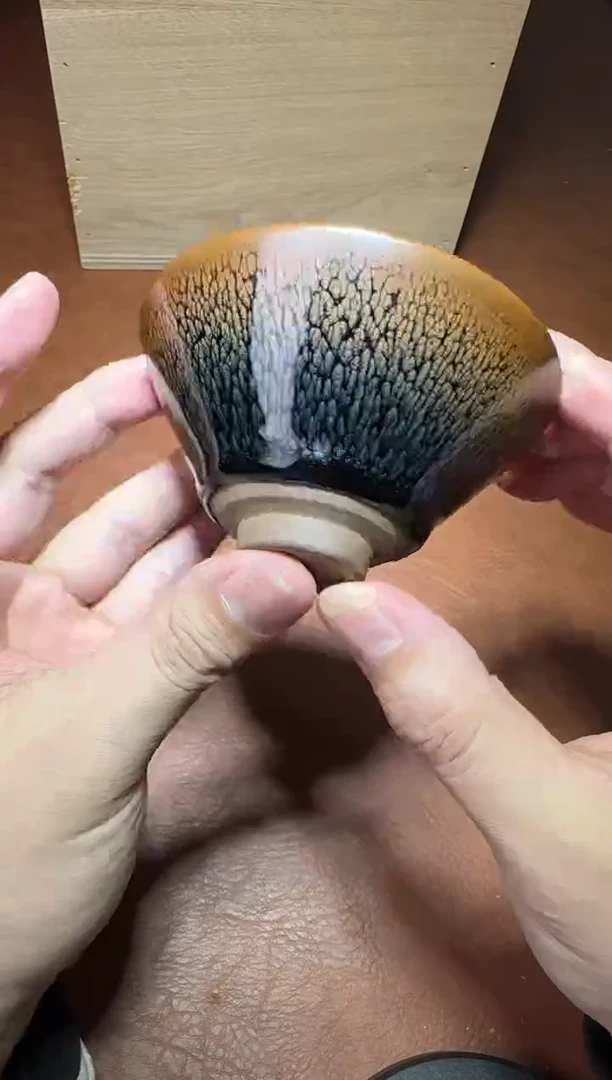 茶盏建窑建盏鹧鸪斑