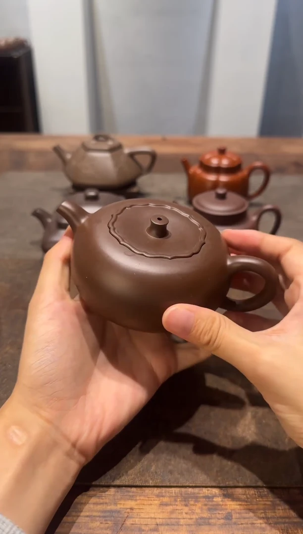 茶壶紫砂侯****u柿柿如意