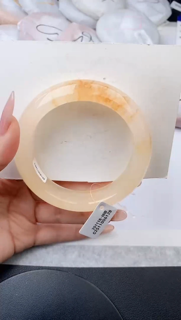 未镶嵌手镯石英质玉w275 -HHB61+