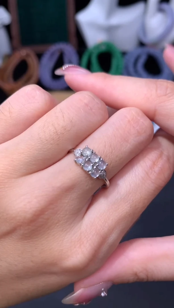 18K金镶嵌定制翡翠48小时鉴赏期 退货不扣服务费