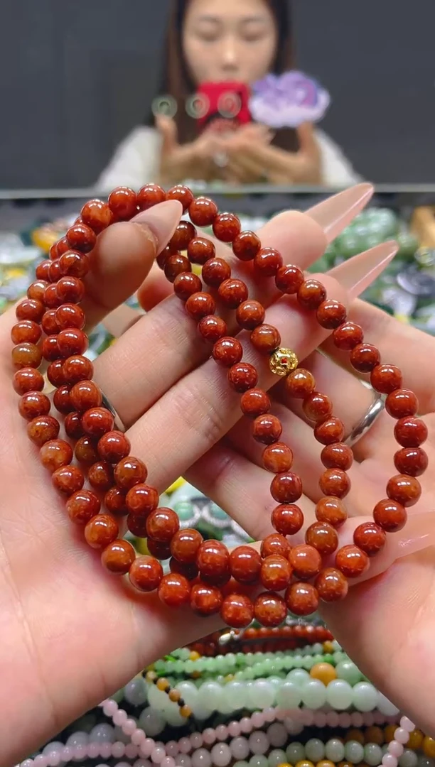 颈饰未镶嵌翡翠6MM