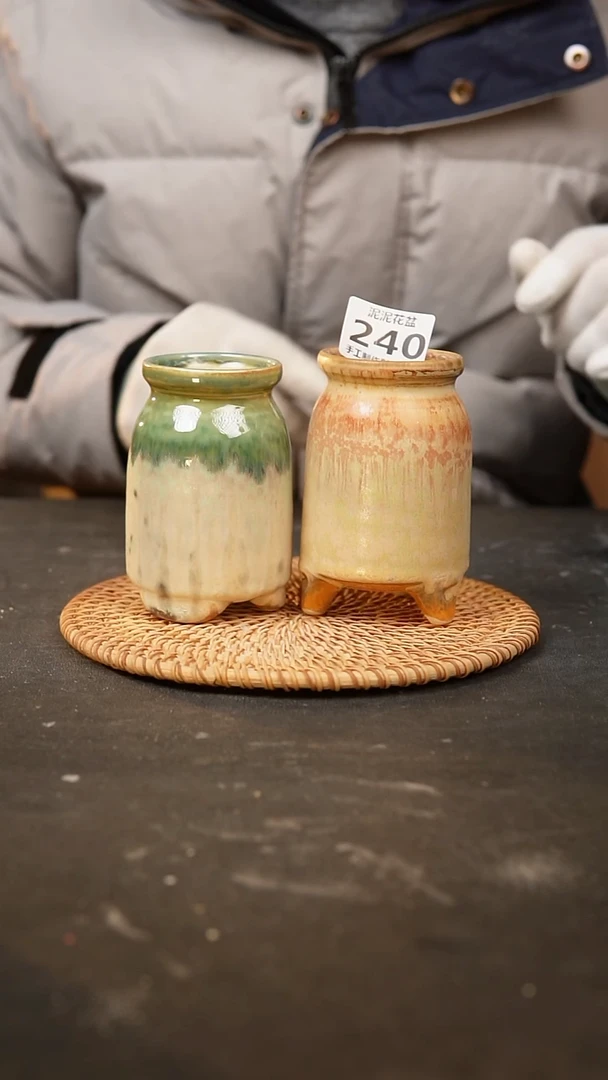 【闪购商品】瓷片景德镇陶瓷花盆