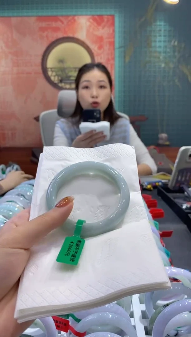 未镶嵌手镯翡翠0047553