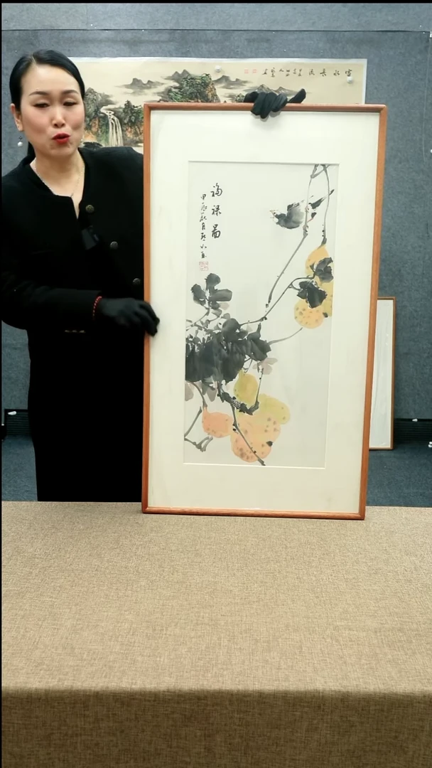 【闪购商品】国画52*92陈默如老师花鸟