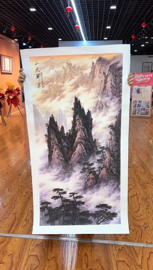 【闪购商品】国画周建真老师绘画作品16-45
