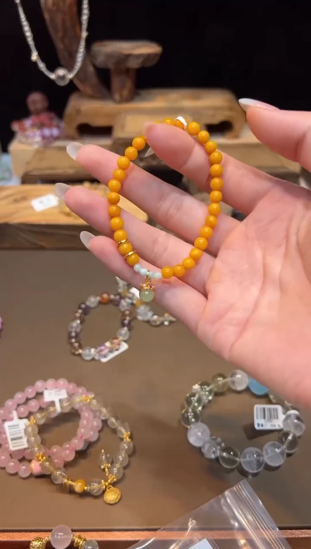 未镶嵌琥珀手饰手饰@@E6983