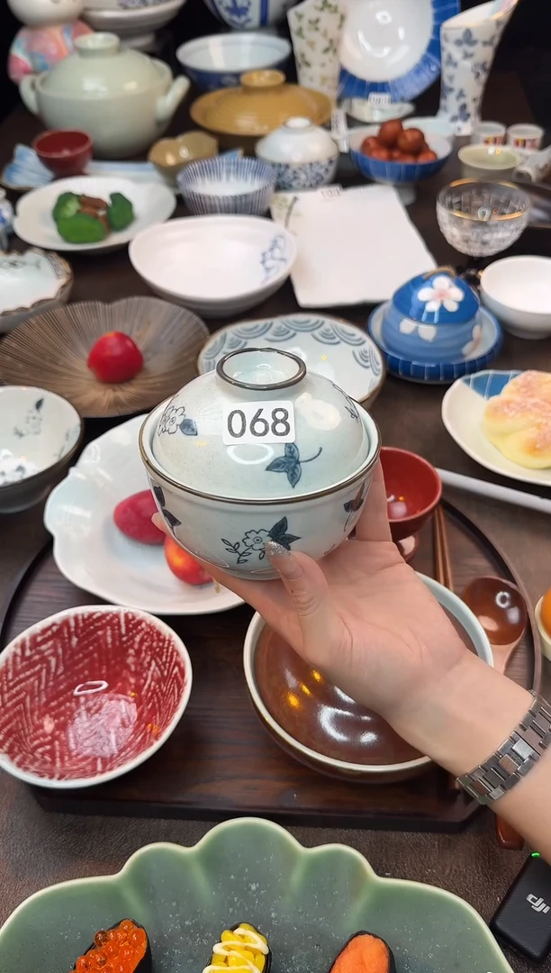 瓷068（满满花）炖盅