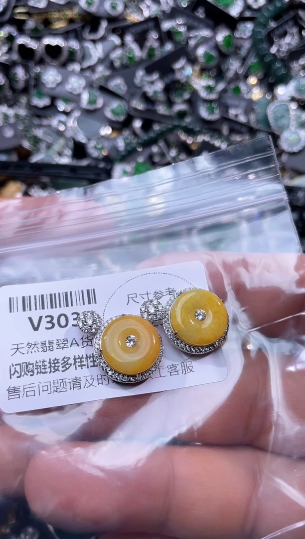 【闪购商品】翡翠颈饰未镶嵌V303多样性发其一