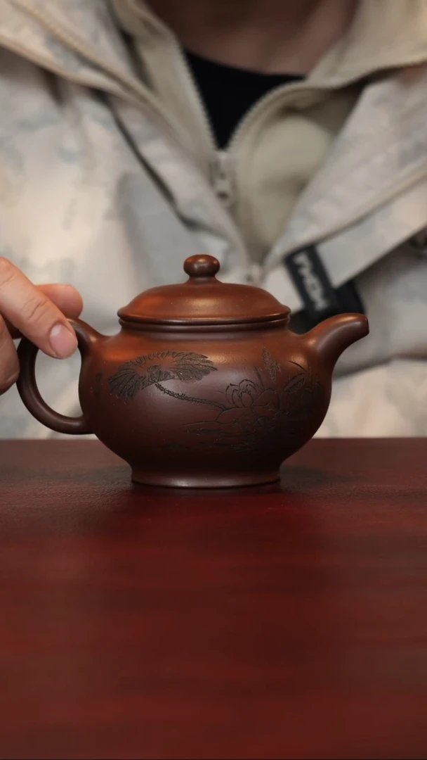 茶壶紫砂 蔡志卫--手工--掇只