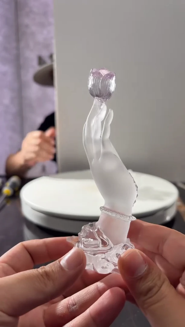 摆件佛手拈花艺术摆件