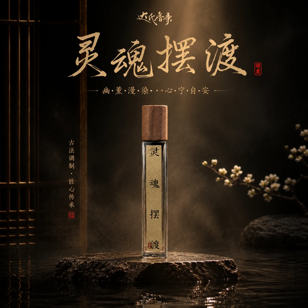 灵魂摆渡精油 香便携熏香 室内香薰达氏香事
