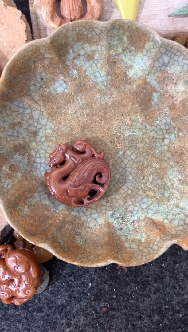 瓷片手工，手绘，瓷器1