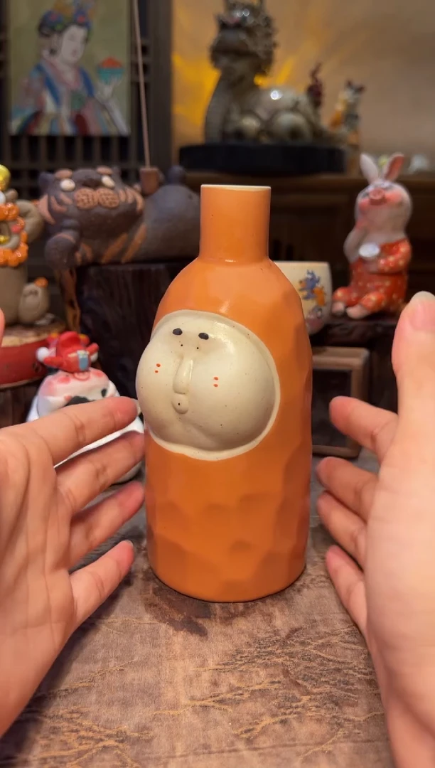 瓷片设计师手工手作款