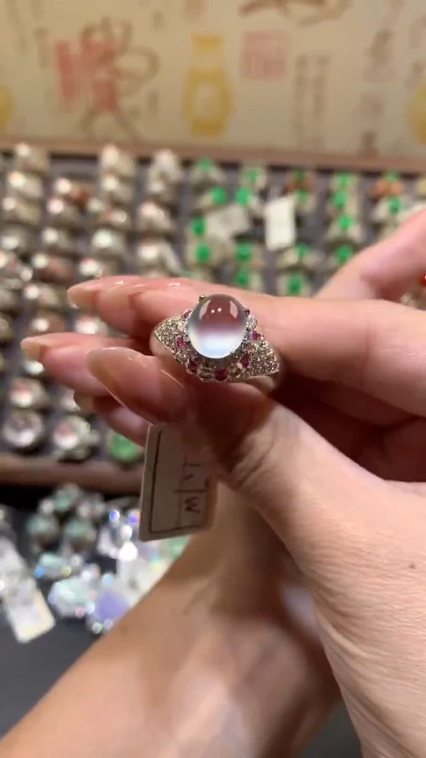 未镶嵌定制翡翠白蛋