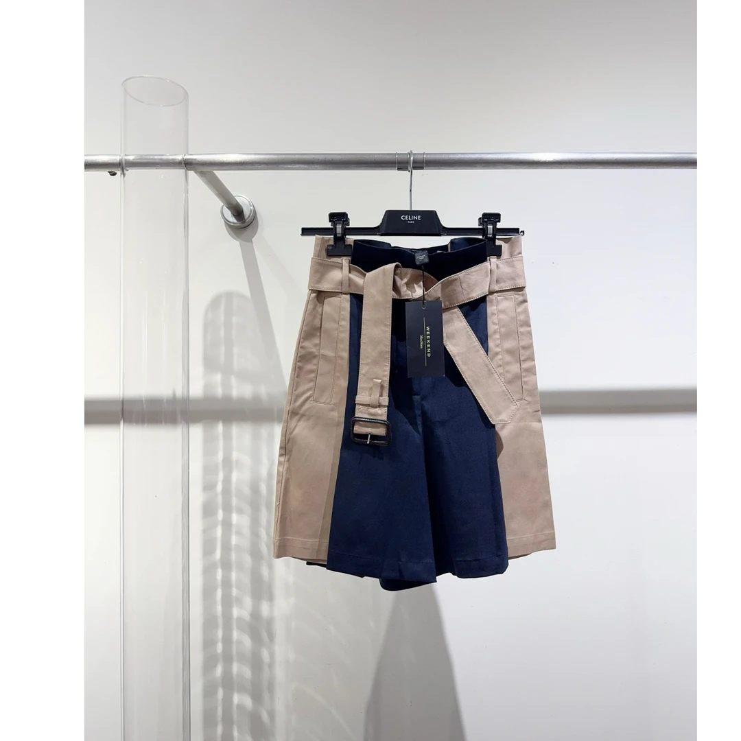 全新未使用 MaxMara 双双臻选/ss00167/MaxMara短裤/34码