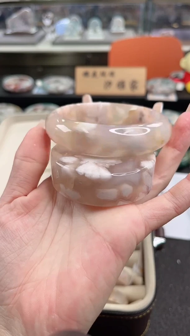 未镶嵌手镯石英质玉61圈口（赠品镯心）6885106