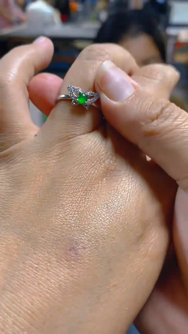 【闪购商品】翡翠戒指未镶嵌0431225044多样性发一