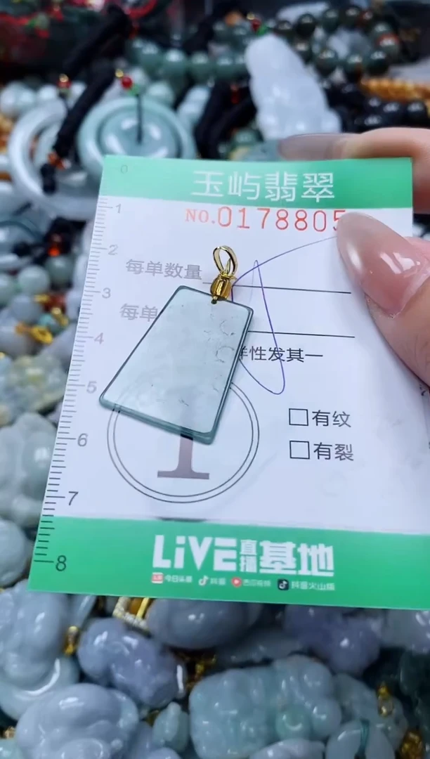 翡翠未镶嵌颈饰闪购0178805