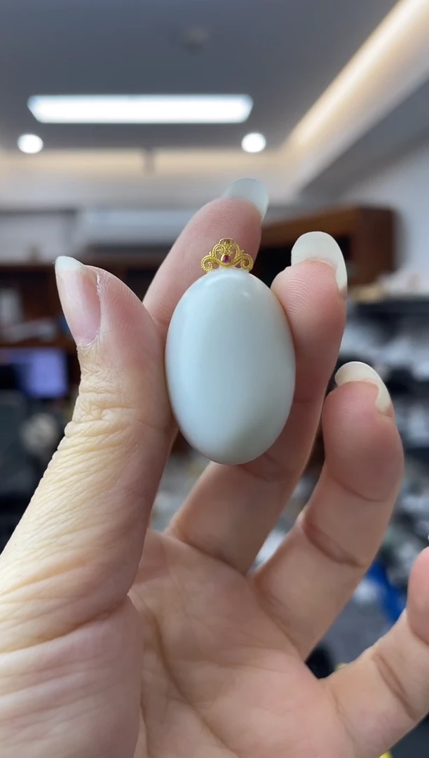 【闪购商品】和田玉·18K金镶嵌多样性一件发货