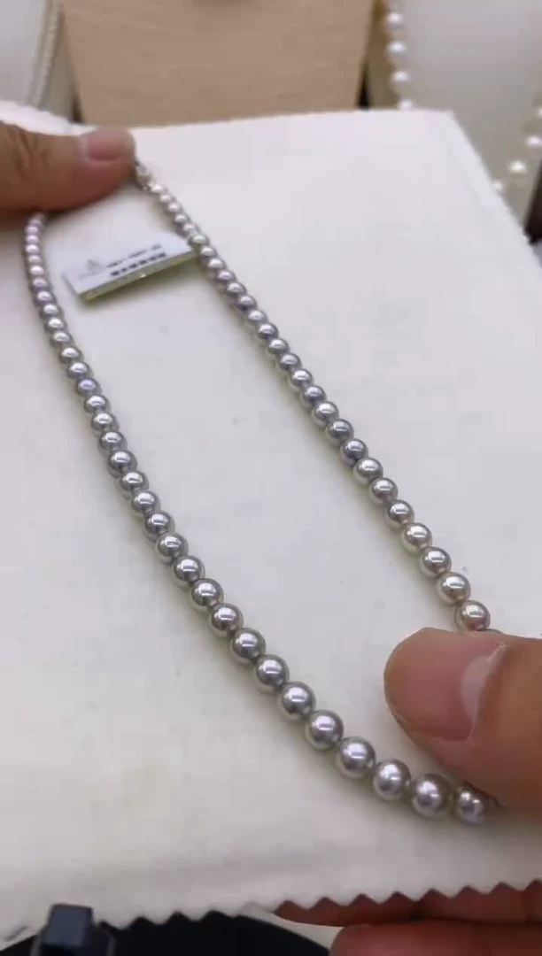 未镶嵌海水珍珠项链22 项链5-6mm