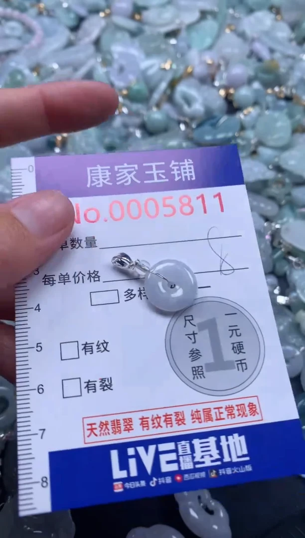 颈饰未镶嵌翡翠5811