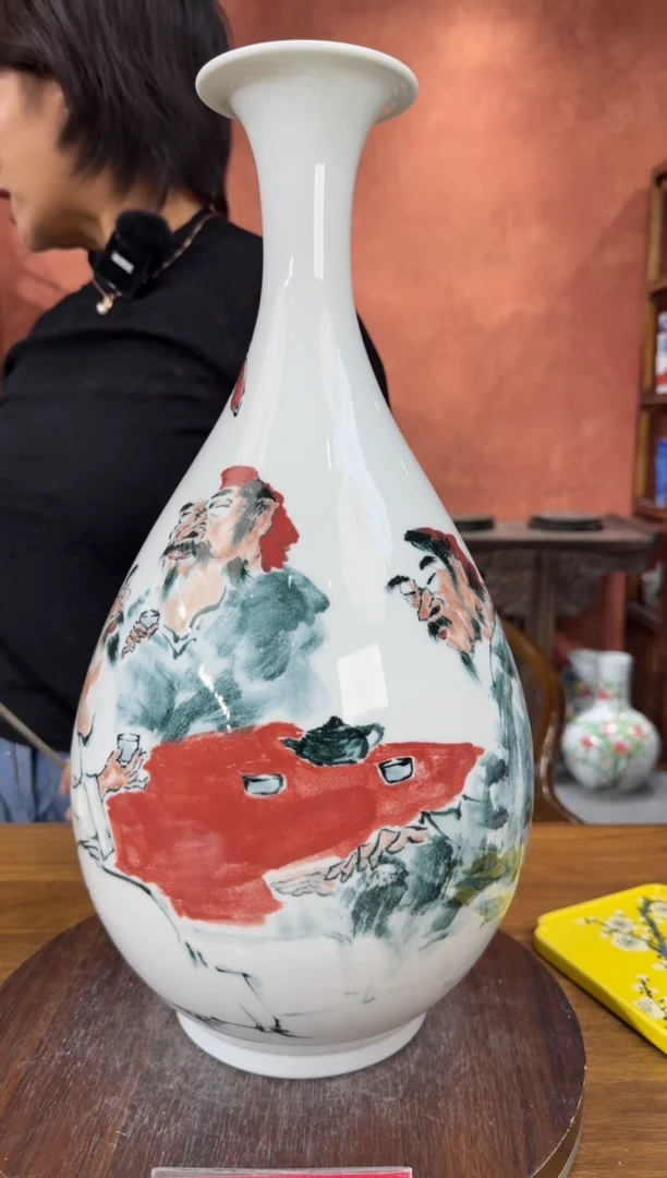 吴义松陶盟手绘陶瓷编码：