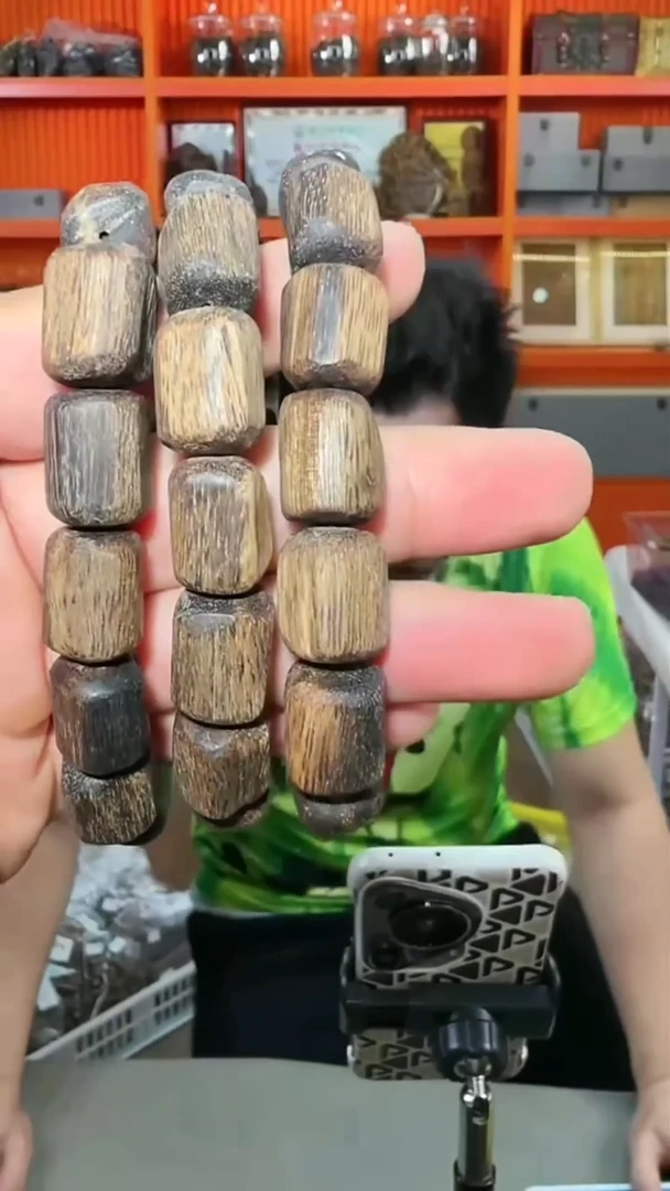 沉香手串175号单圈都彭23g多样性发一