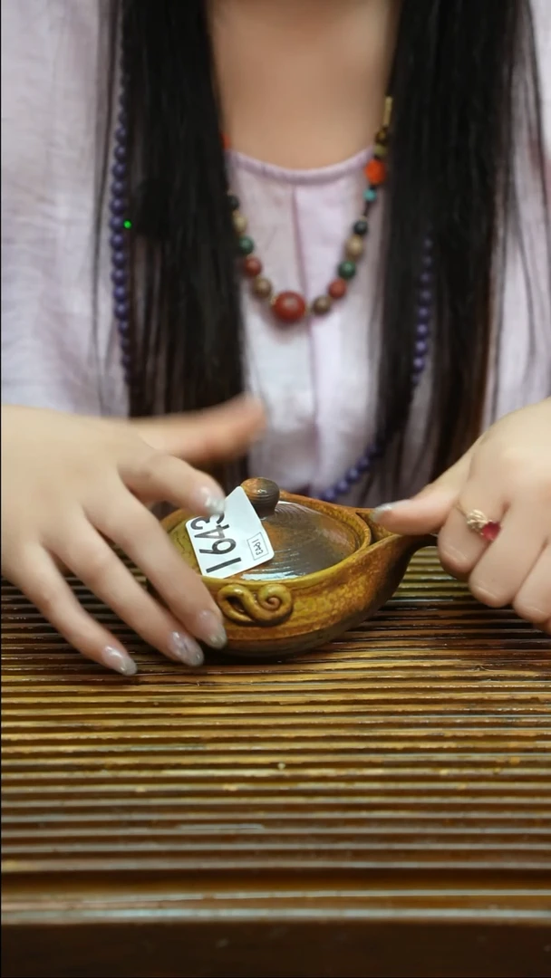 万古烧粗陶手工茶具