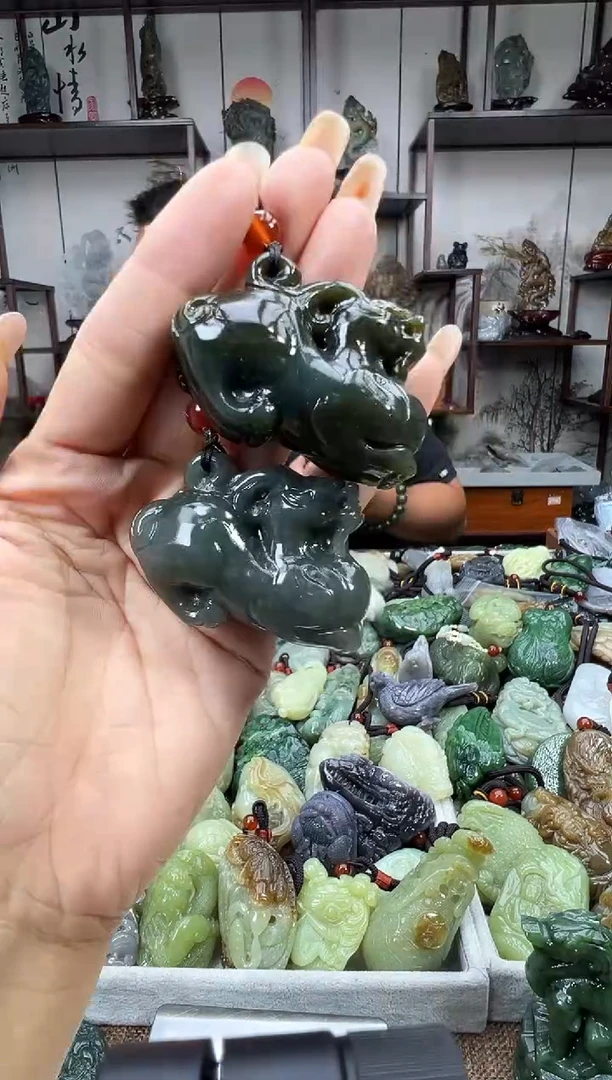 和田玉未镶嵌把件发一多样性发货 拍一