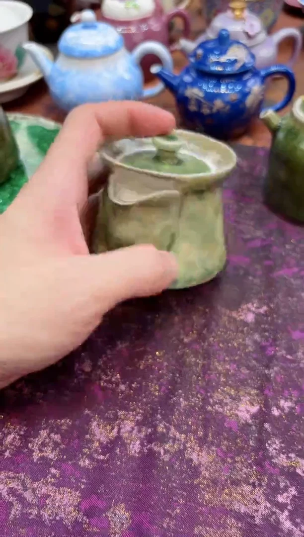 摩吉陶陶闪拍链接 橄榄绿手抓宝瓶