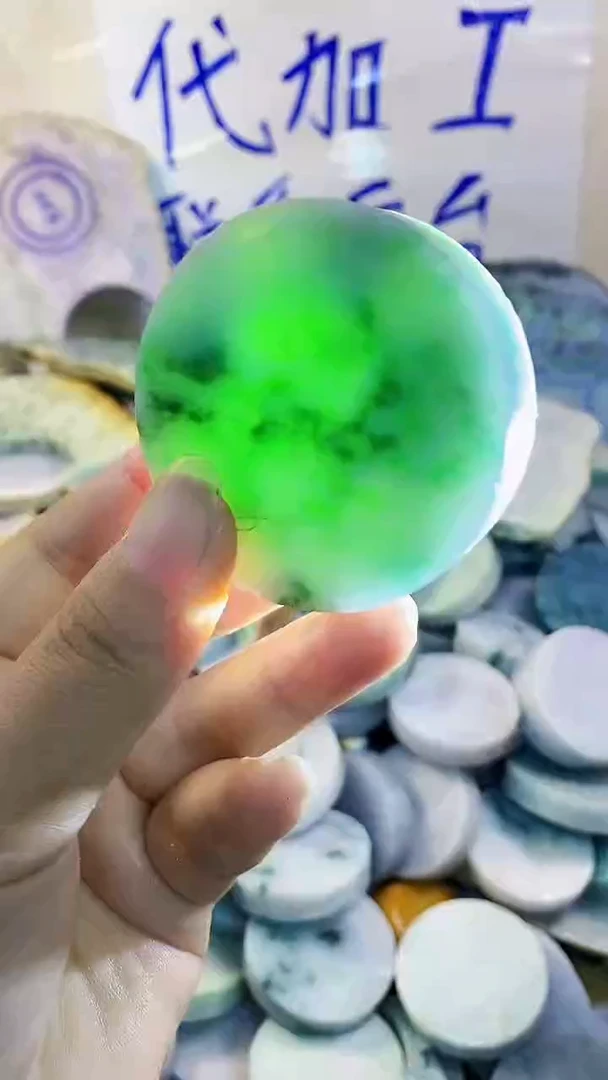 裸石翡翠纯天然A货翡翠148